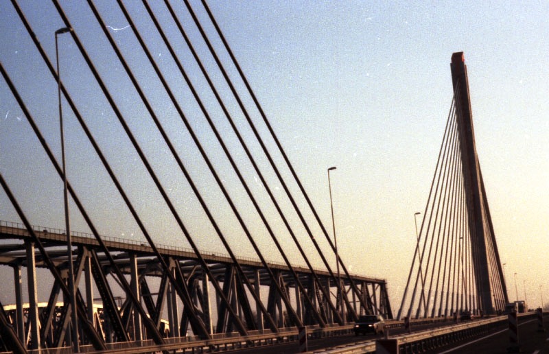 A bridge somewhere in Netherlands on the way to Eindhoven 1996