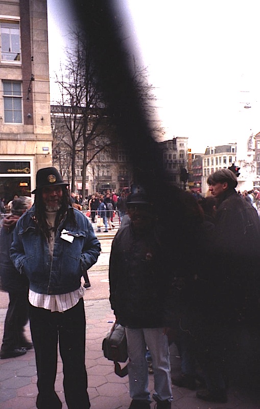 Lloyd Brevett and Laurel Aitken in Amsterdam 1996