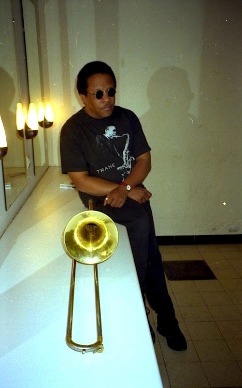 Will Clark, backstage at Hof Ter Lo, Antwerp, Belgium 1996