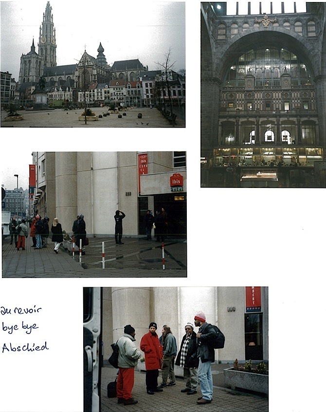 Last scene in Antwerp, 1996