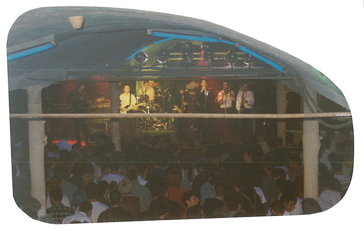 Local band Mount Zion in Garagte Club, Barcelona 1996