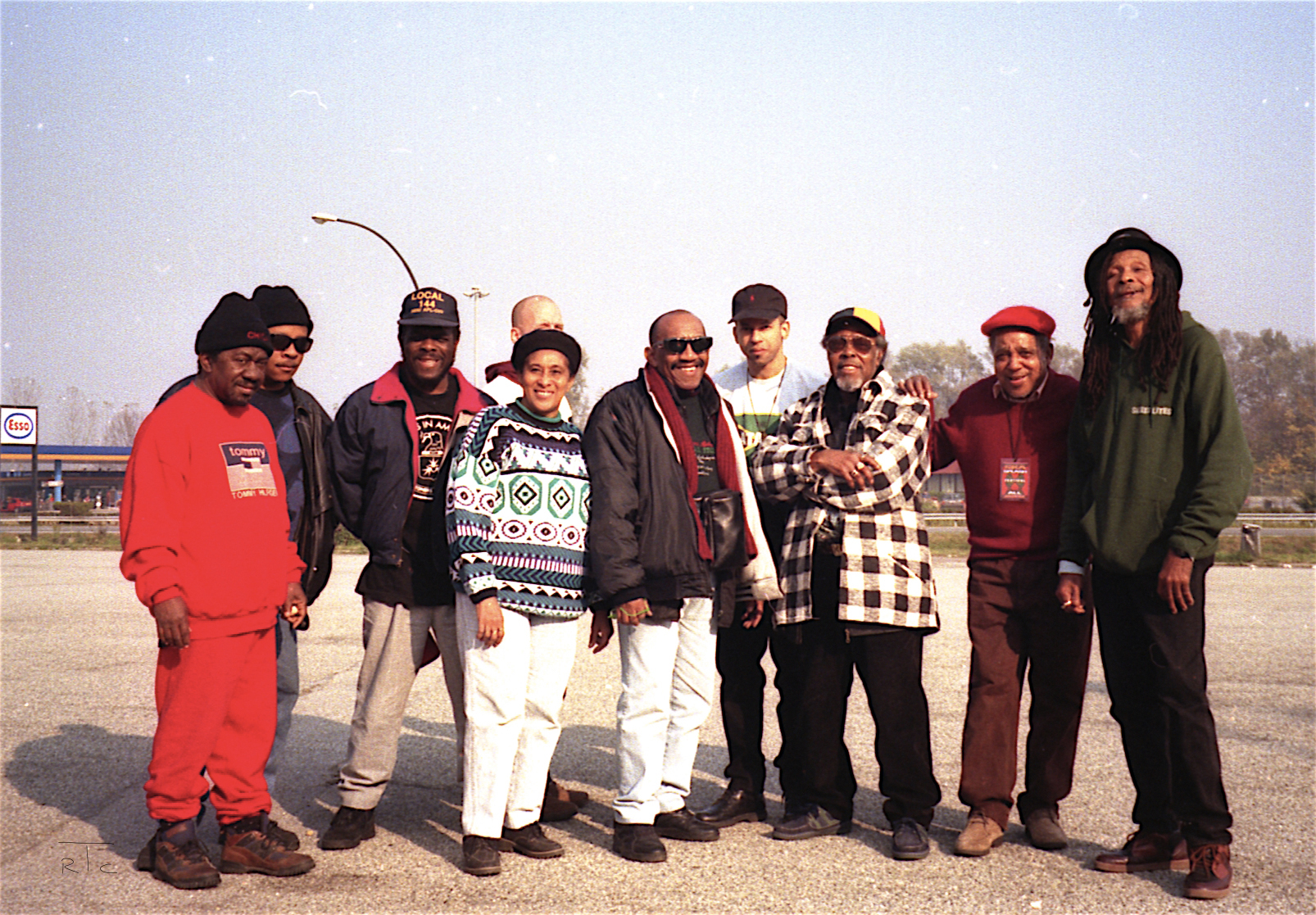 Laurel Aitken & The Skatalites on the road to Quiliano 1996