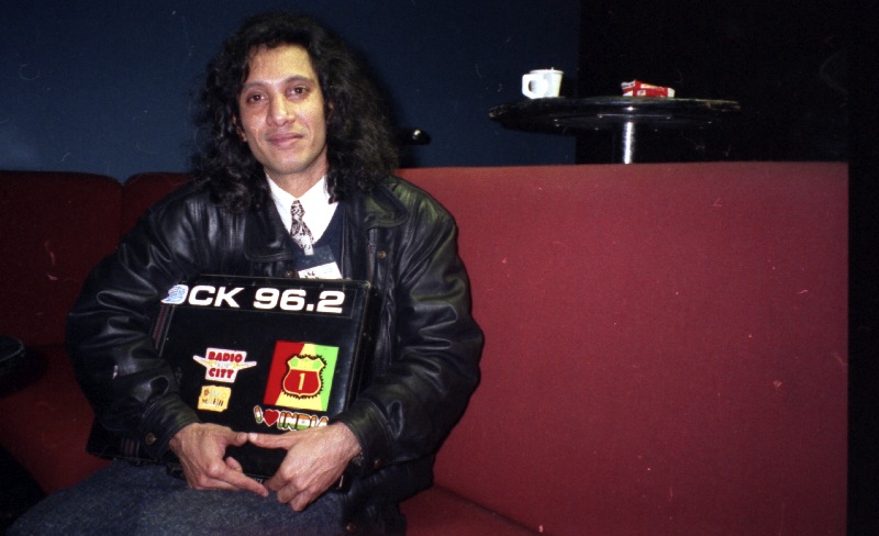 Ram, the promoter in Tavastia, Helsinki 1996