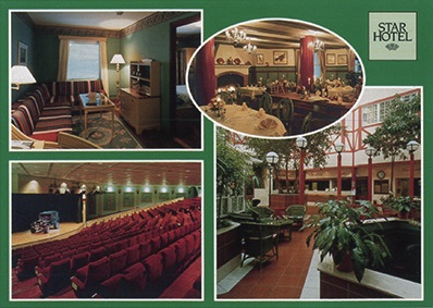 Postcard Hotel Star, Lund, Sweden, 1996