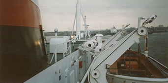 Ferryboat from Germany to Danmark, 1996