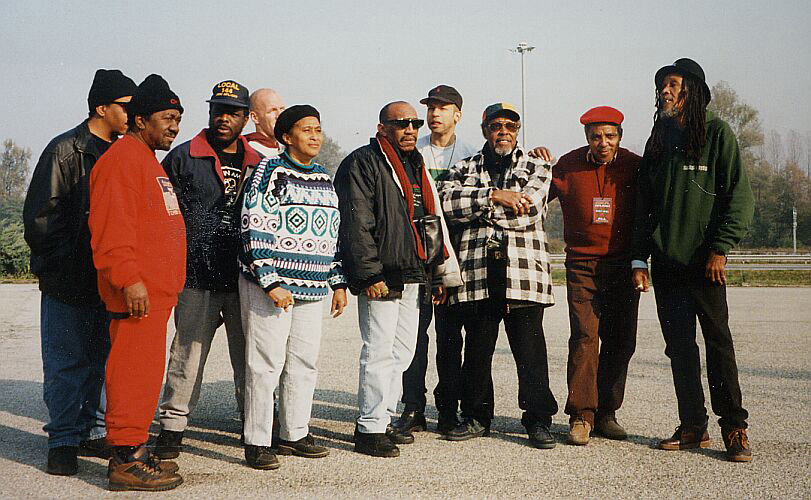 Laurel Aitken & The Skatalites on the road to Quiliano 1996