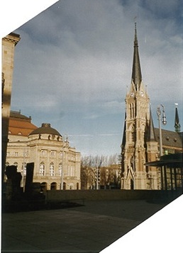 Church in Chemnitz 1996