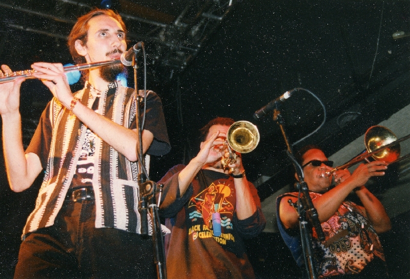 Ras Claude & The Skatalites (Nathan Breedlove, Will Skabone Clark), Bierhübeli, Bern 1997